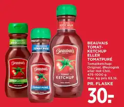 MENY Beauvais tomatketchup eller tomatpure tilbud