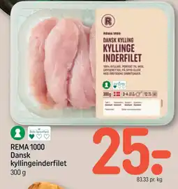 REMA 1000 Rema 1000 kyllingeinderfilet tilbud