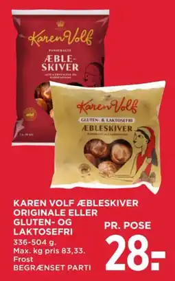 MENY Karen Volf æbleskiver tilbud