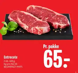 Min Købmand Entrecote tilbud