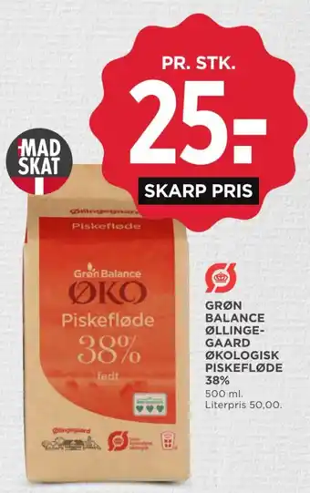 Grøn Balance ØKO Piskefløde