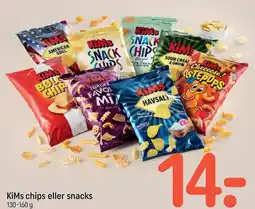 REMA 1000 KiMs chips eller snacks tilbud