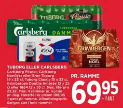 MENY Tuborg Eller Carlsberg tilbud