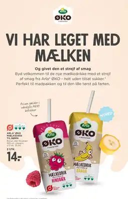 MENY Arla ØKO mælkedrik tilbud