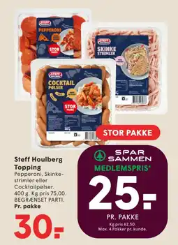 SPAR Steff Houlberg Topping tilbud