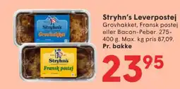 SPAR Stryhn's Leverpostej tilbud