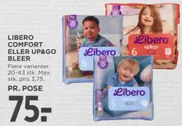MENY Libero Comfort eller Up&Go Bleer tilbud