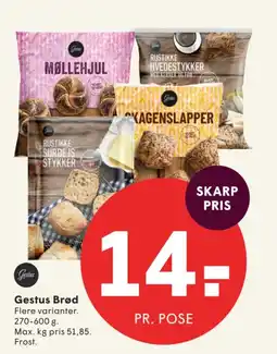 SPAR Gestus Brød tilbud