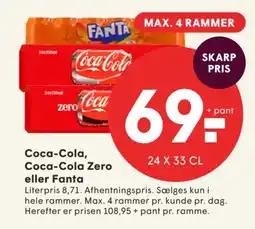 SPAR Coca-Cola, Coca-Cola Zero eller Fanta tilbud