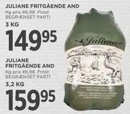 MENY Juliane fritgående and tilbud