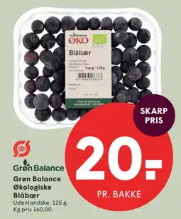SPAR Grøn Balance Blåbær tilbud