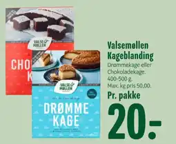 Min Købmand Valsemøllen kageblanding tilbud