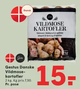 SPAR Gestus Vildmosekartofler tilbud