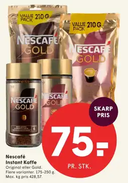 SPAR Nescafé Instant Kaffe tilbud