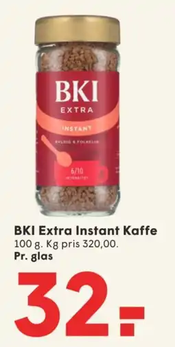 SPAR BKI Extra Instant Kaffe tilbud