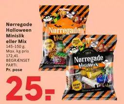 SPAR Nørregade Halloween Minislik eller Mix tilbud