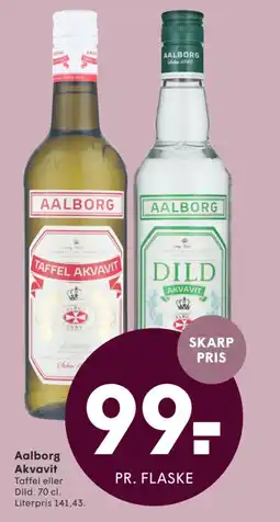 SPAR Aalborg Akvavit tilbud