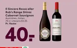 SPAR Il Sincero Rosso tilbud