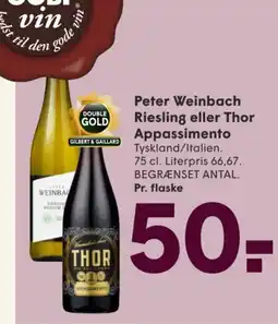 SPAR Peter Weinbach Thor Appassimento tilbud