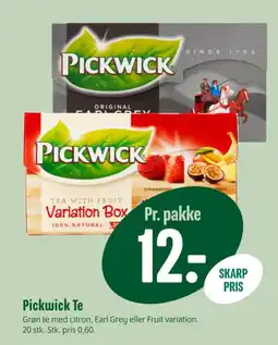 Min Købmand Pickwick Te tilbud