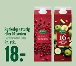 Min Købmand Rynkeby naturig tranebær tilbud
