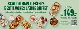 Min Købmand Minkobmand buffet tilbud