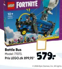 Bilka Battle Bus tilbud