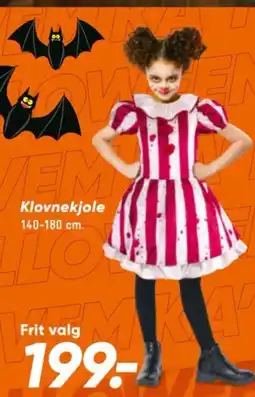 Bilka Klovnekjole tilbud