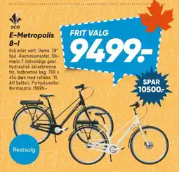 Bilka E-Metropolis tilbud
