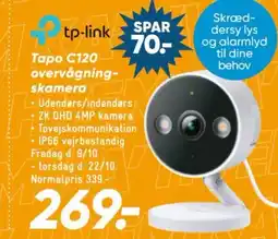 Bilka Tapo C120 overvågning- skamera tilbud