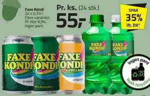 Fleggaard Faxe Kondi tilbud