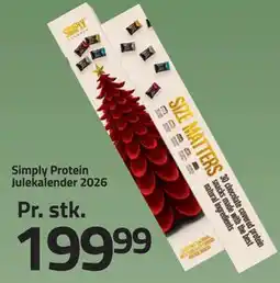 Fleggaard Simply Protein Julekalender 2026 tilbud