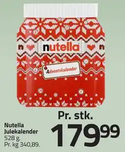 Fleggaard Nutella Julekalender tilbud