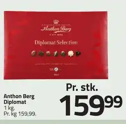 Fleggaard Anthon Berg Diplomat tilbud