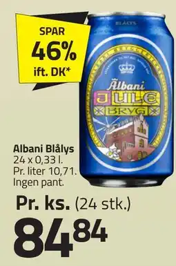Fleggaard Albani Blålys tilbud
