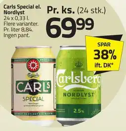 Fleggaard Carls Special el. Nordlyst tilbud
