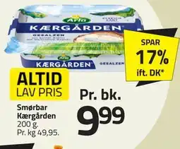 Fleggaard Smørbar Kærgården tilbud