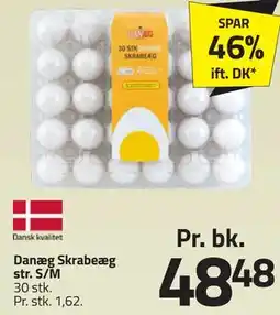 Fleggaard Danæg Skrabeæg str. S/M tilbud