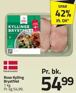 Fleggaard Rose Kylling Brystfilet tilbud