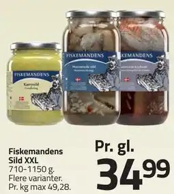 Fleggaard Fiskemandens Sild XXL tilbud
