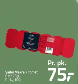 Fleggaard Sæby Makrel i Tomat tilbud