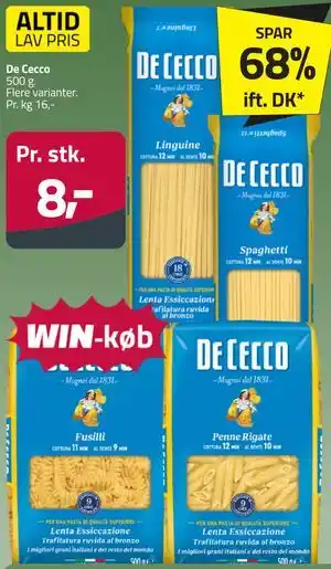 Fleggaard De Cecco tilbud