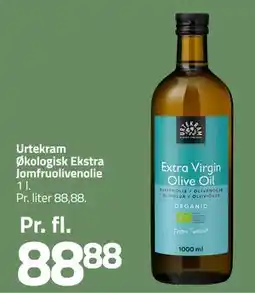 Fleggaard Urtekram Økologisk Ekstra Jomfruolivenolie tilbud