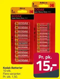 Fleggaard Kodak Batterier tilbud