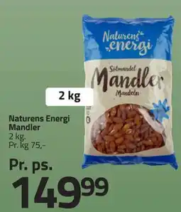 Fleggaard Naturens Energi Mandler tilbud