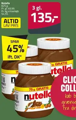Fleggaard Nutella tilbud