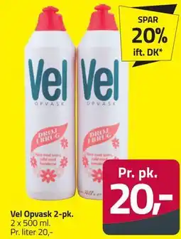 Fleggaard Vel Opvask 2-pk tilbud