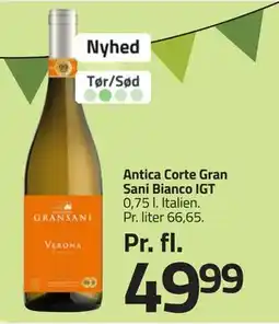 Fleggaard Antica Corte Gran Sani Bianco IGT tilbud