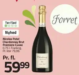 Fleggaard Nicolas Potel Chardonnay Brut Premiere Cuvee tilbud