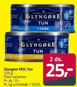 Fleggaard Glyngøre MSC Tun tilbud